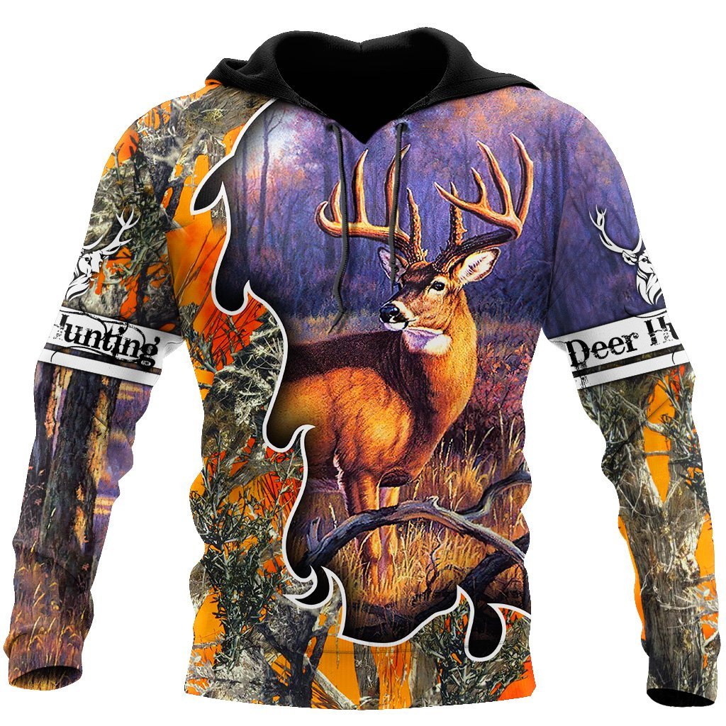 Deer Hunting 3D All Over Printed Shirts For Men AM082036-LAM