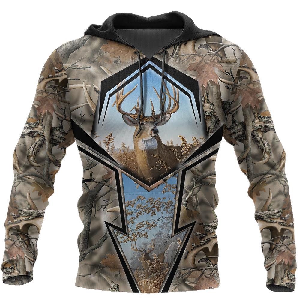 Deer Hunting 3D All Over Printed Shirts For Men NTN08172002-LAM