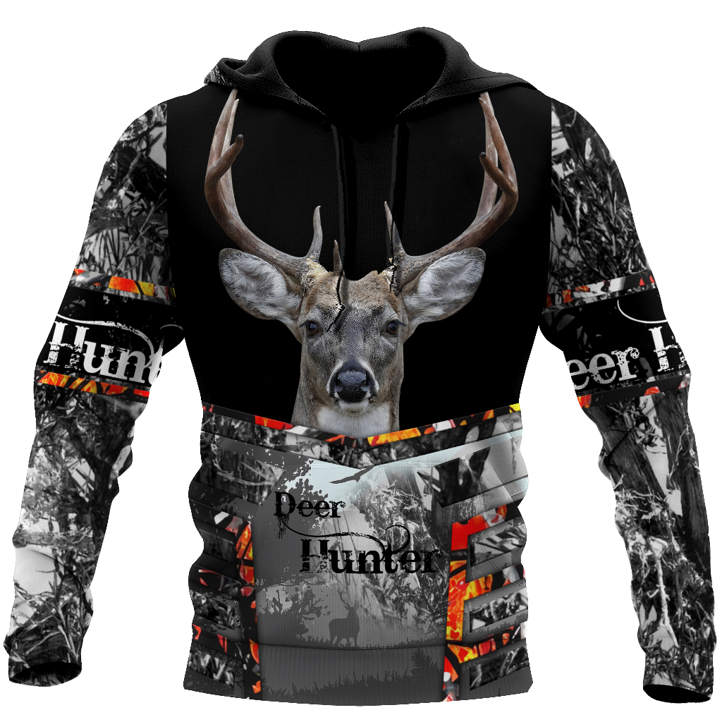 Deer Hunting 3D All Over Printed Shirts For Men LAM20110802-LAM