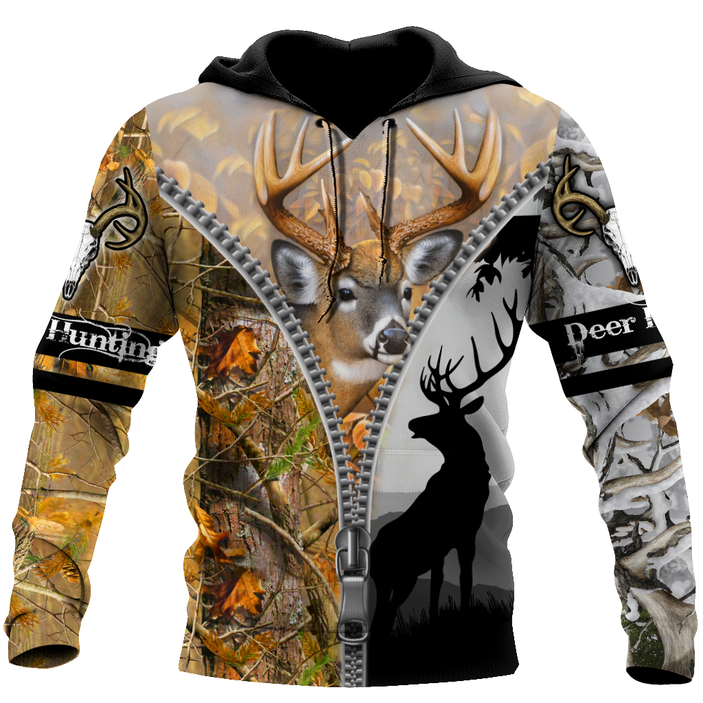 Deer Hunting 3D All Over Printed Shirts For Men HHT27082002-LAM