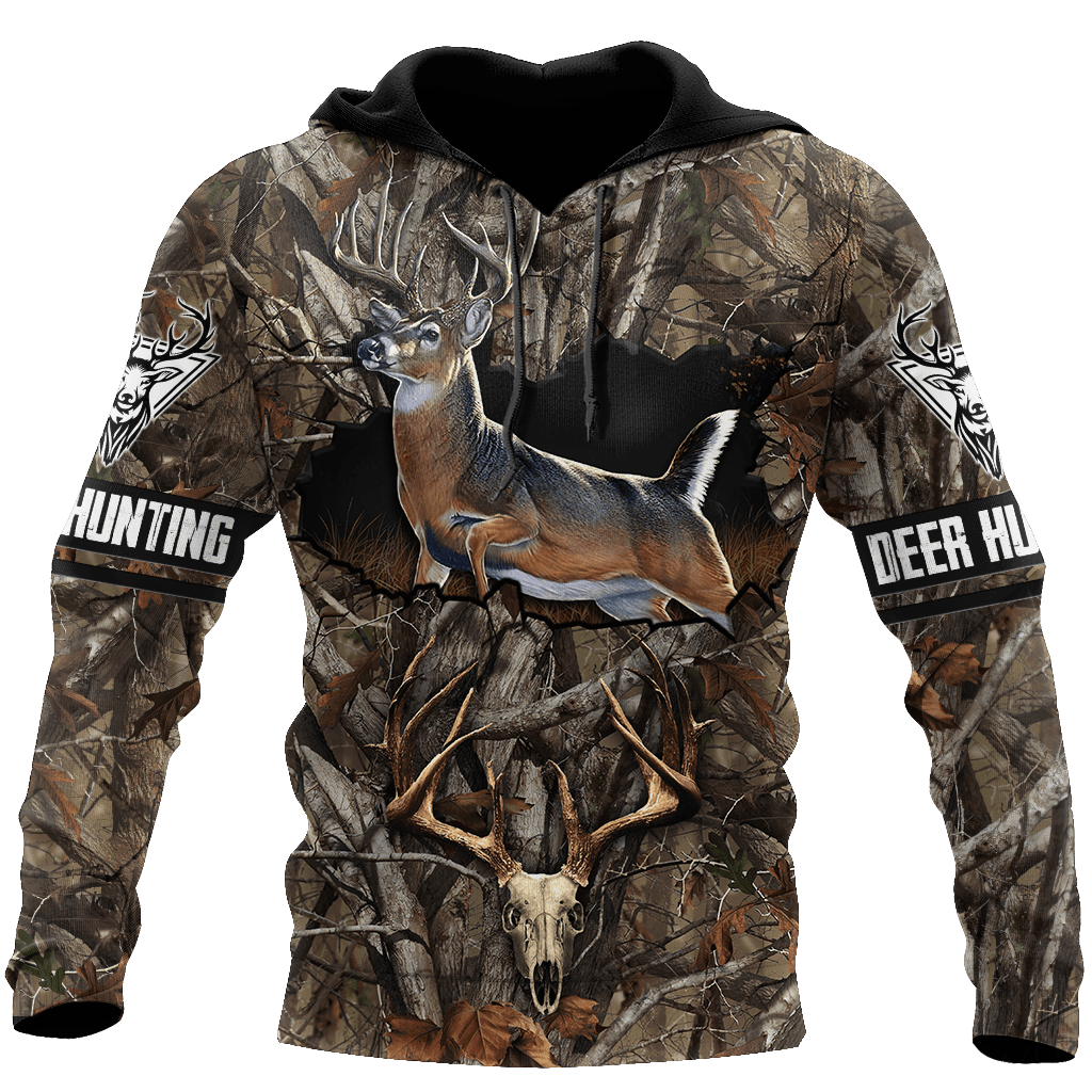 Awesome Deer Hunting 3D All Over Printed Shirts For Men AM082054-LAM