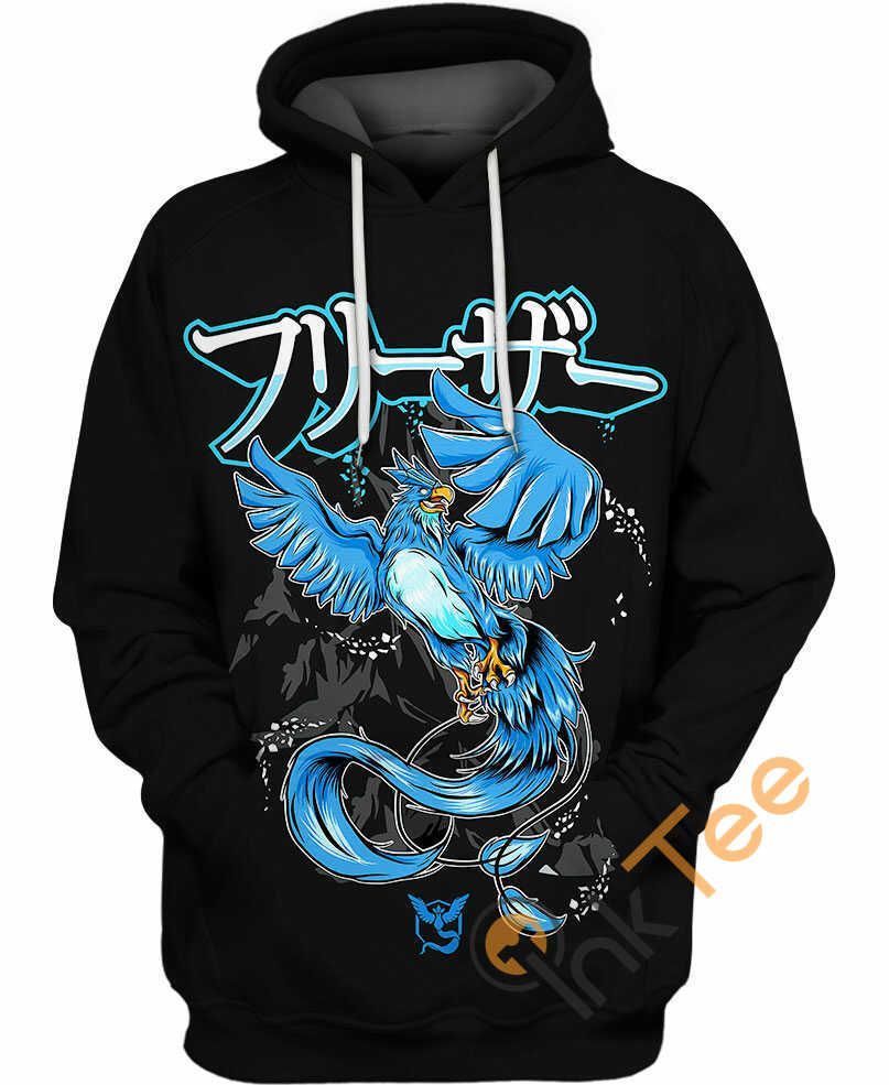 Articuno Pokemon Hoodie 3D