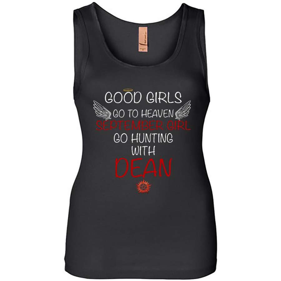 Good Girl Go To Heaven September Girl Go Hunting With Dean – Womens Jersey Tank