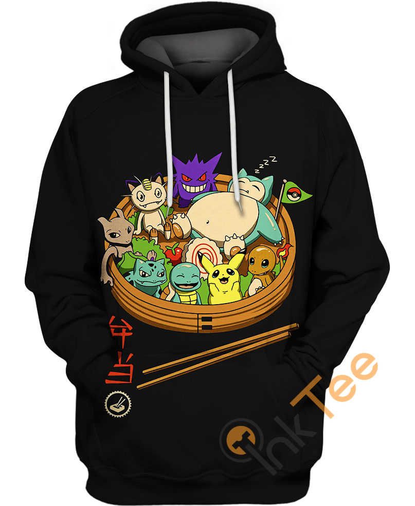 Bento Pokemon Hoodie 3D