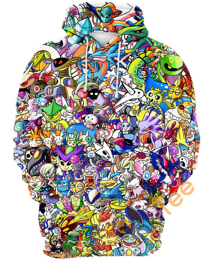 All Hoenn Pokemon Hoodie 3D