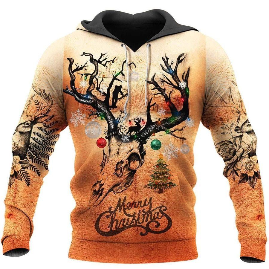 Deer Hunting Unisex 3D Hoodie All Over Print KMBWC