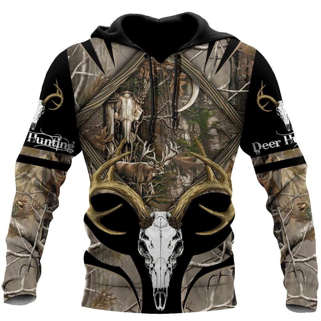 Deer Hunting Unisex 3D Hoodie All Over Print KMCMK