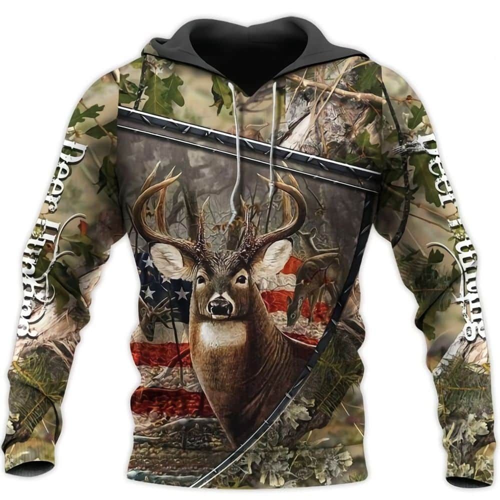 Deer Hunting For Deer Hunting Lover Unisex 3D Hoodie All Over Print KMAFL