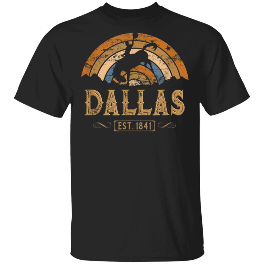 Dallas Texas TX Wild West Cowboy Rodeo Gift TShirt Dallas Cowboys T Shirt