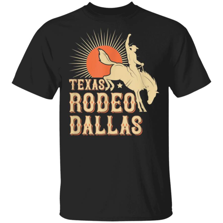 Dallas Texas Rodeo Vintage Western Retro Cowboy TShirt Dallas Cowboys T Shirt