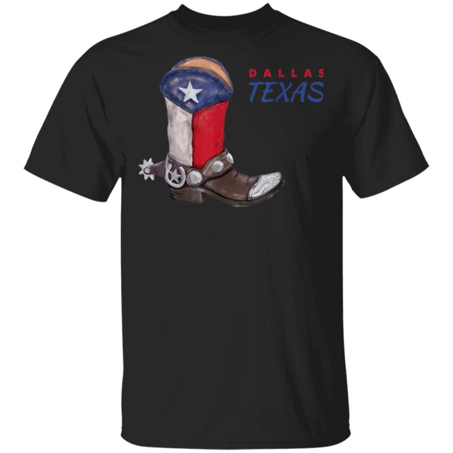 Dallas Texas Lone Star State Cowboy Boot TShirt Dallas Cowboys T Shirt