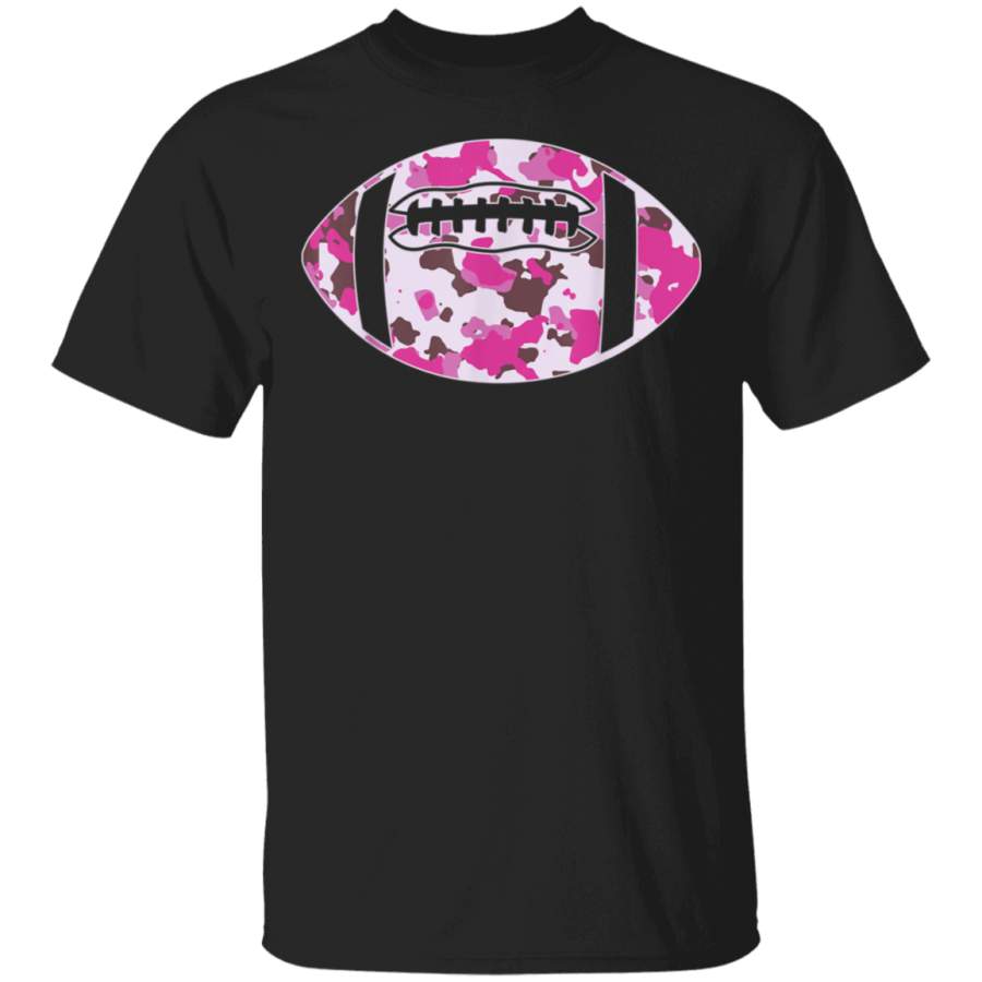 Cool Pink Football Camo Pink Camouflage Football TShirt Dallas Cowboys T Shirt