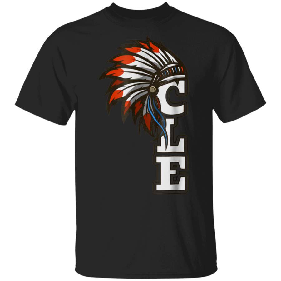 CLE Cleveland Ohio Native American Indian Tribe Shirt Dallas Cowboys T Shirt