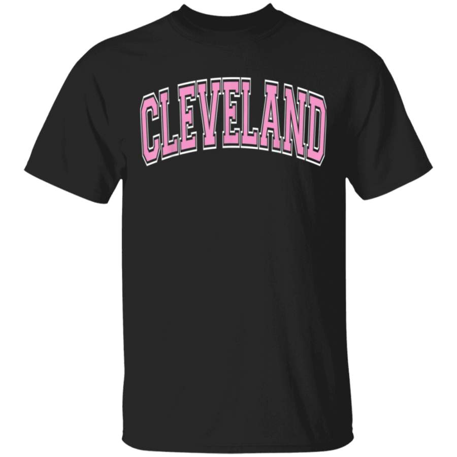 Cleveland Varsity Style Pink Text TShirt Dallas Cowboys T Shirt