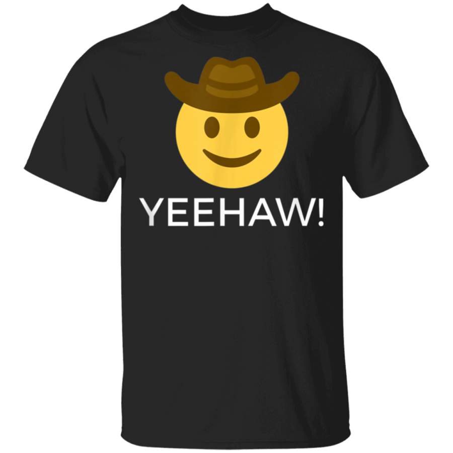 Cowboy Howdy Emoji TShirt Yeehaw Saying Dallas Cowboys T Shirt