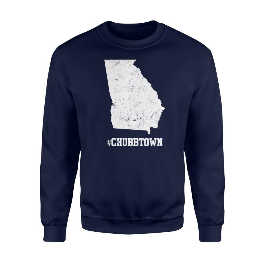 Athens Georgia Chubbtown Chubb Georgia Football Sweatshirt