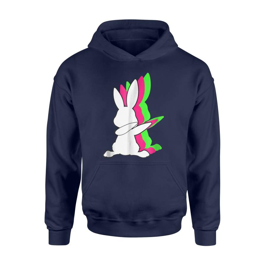 Cool Dabbing Easter Bunny Easter Egg Hunting Hoodie