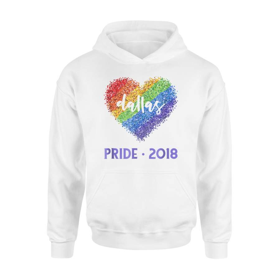 Dallas Texas LGBT Gay Pride Lesbian Bi Trans Hoodie