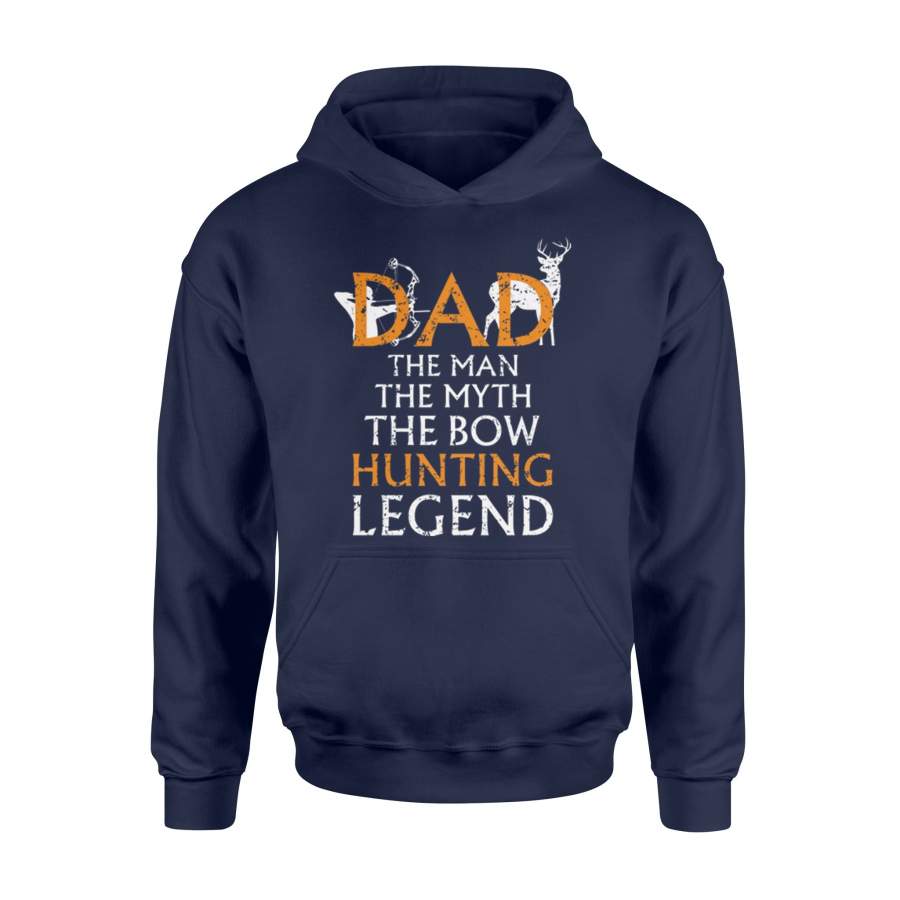 Deer Hunting Cool Gift For Dad Bow Hunting Gift Hoodie