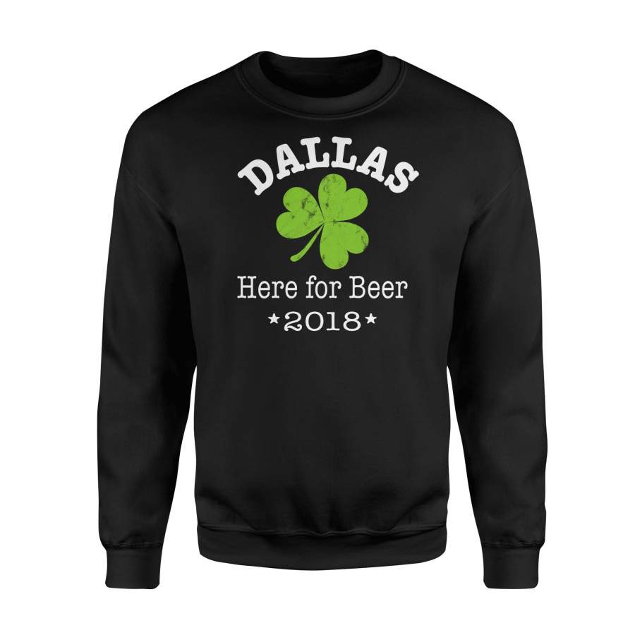 Dallas Irish Shamrock St. Patrick’s Day Sweatshirt