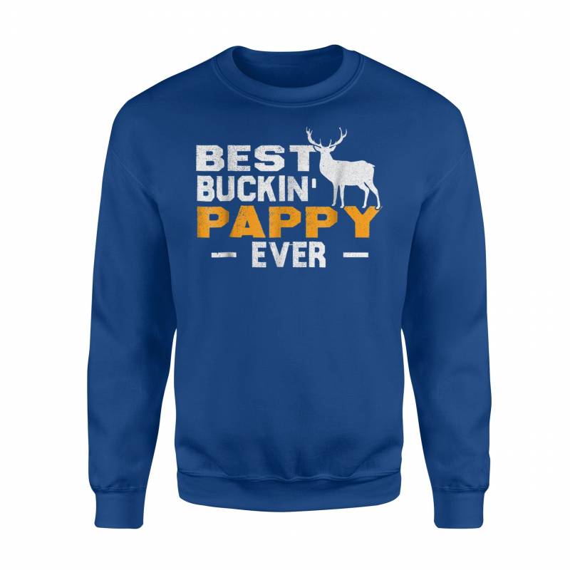 Best Buckin’ Pappy Ever Deer Hunting Fathers Day Gift Sweatshirt