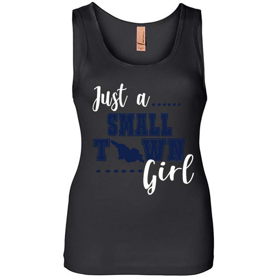 Just A Small Town Georgia Girl – Womens Jersey Tank