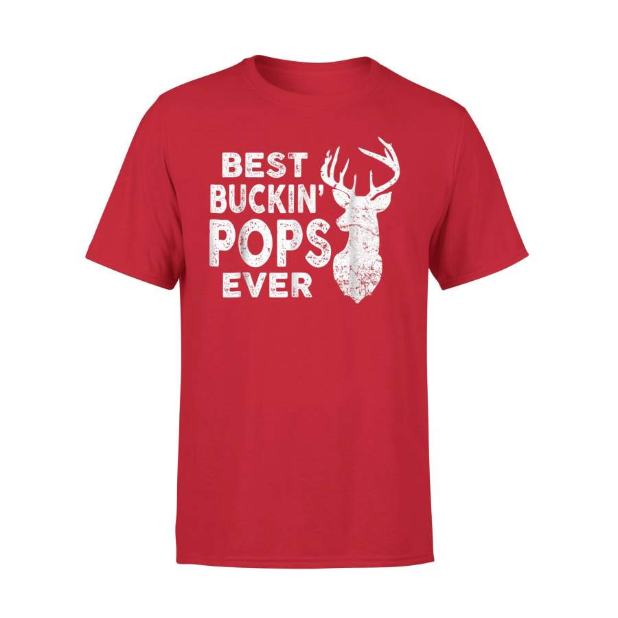 Best Buckin Pops Ever Deer Hunting T-Shirt