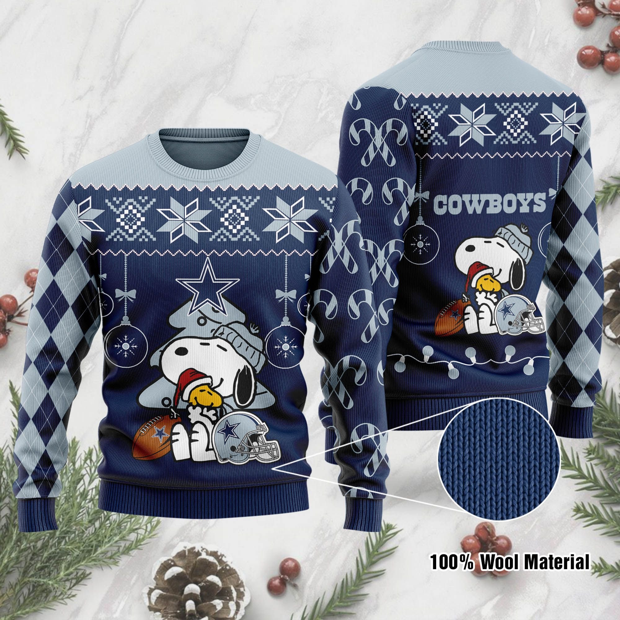 Dallas Cowboys SP Ugly Sweater 192 L1PTHH0200-XM