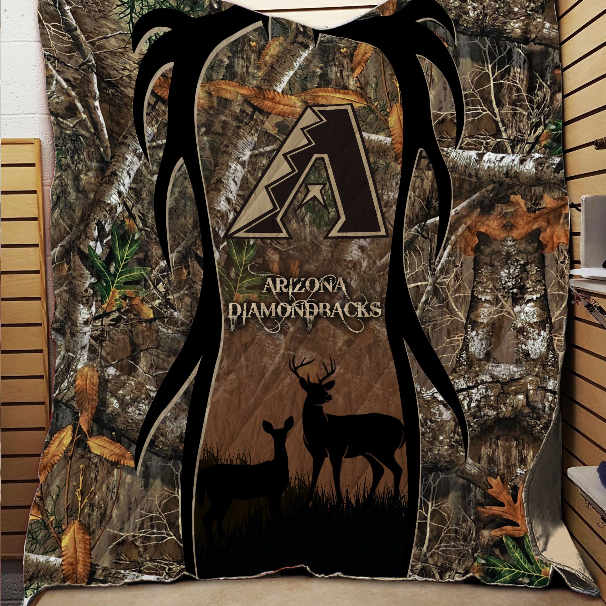 Arizona Diamondbacks Hunting Realtree Camo Quilt 263 L1MTH1844