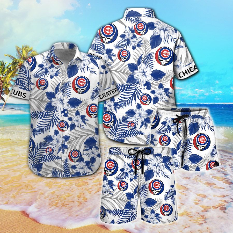 Chicago Cubs & Grateful Dead Hawaiian 272 L1MTH1994