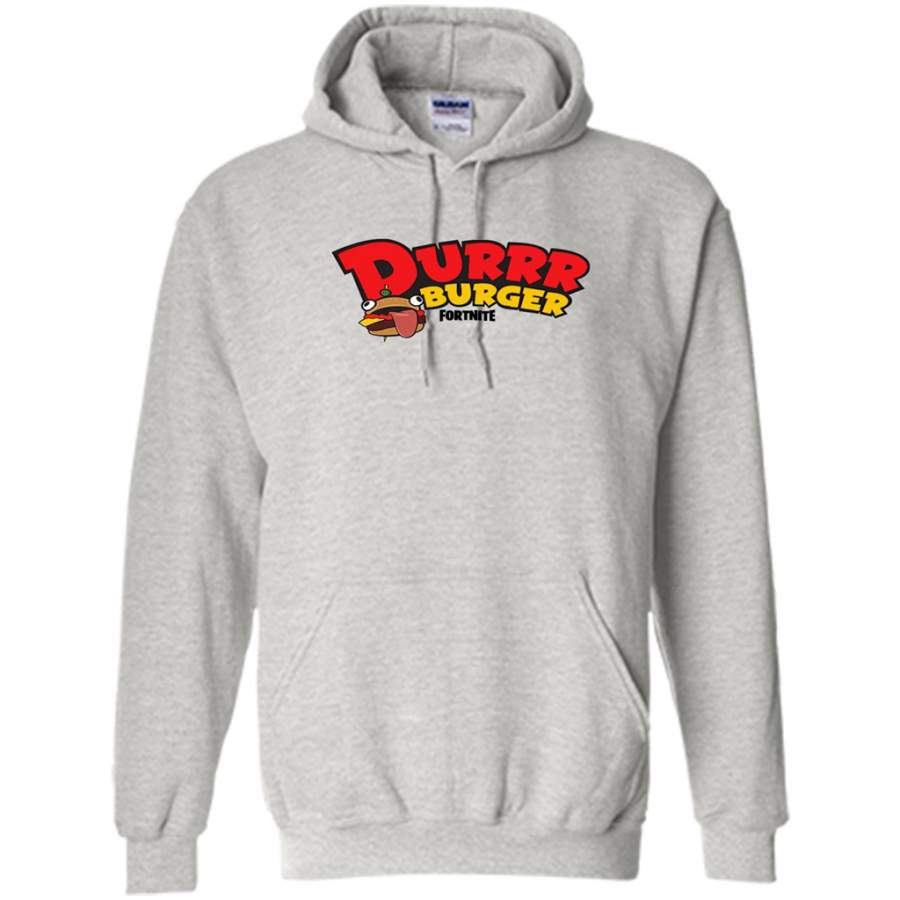 Fortnite Durrr Burger – Gildan Heavy Blend Hoodie