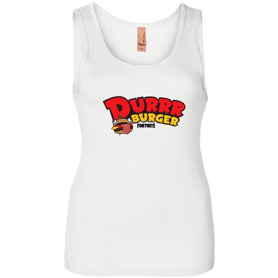 Fortnite Durrr Burger – Womens Jersey Tank