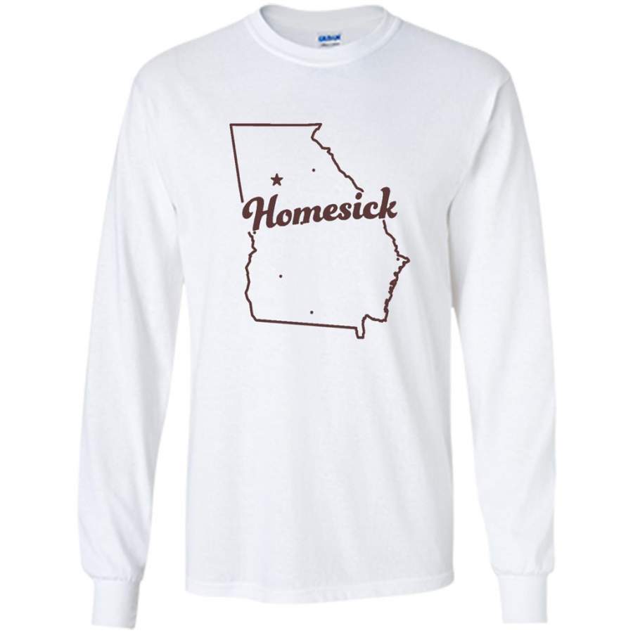 Georgia Homesick – Gildan Long Sleeve Shirt