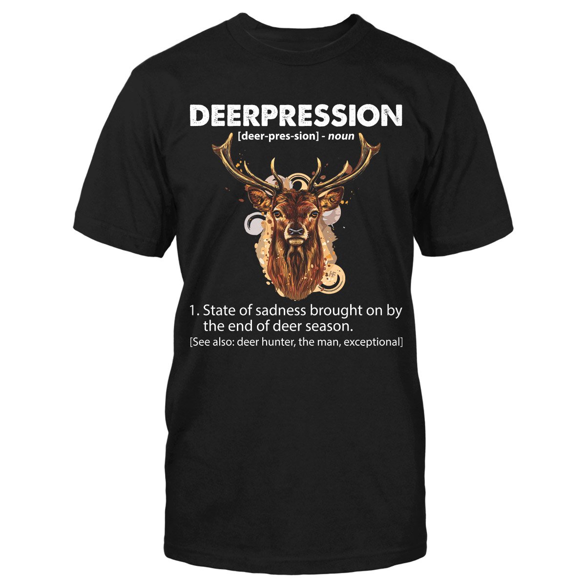 Deerpression Deer Hunting Shirt For Men, Best Bowhunter Classic T-Shirt