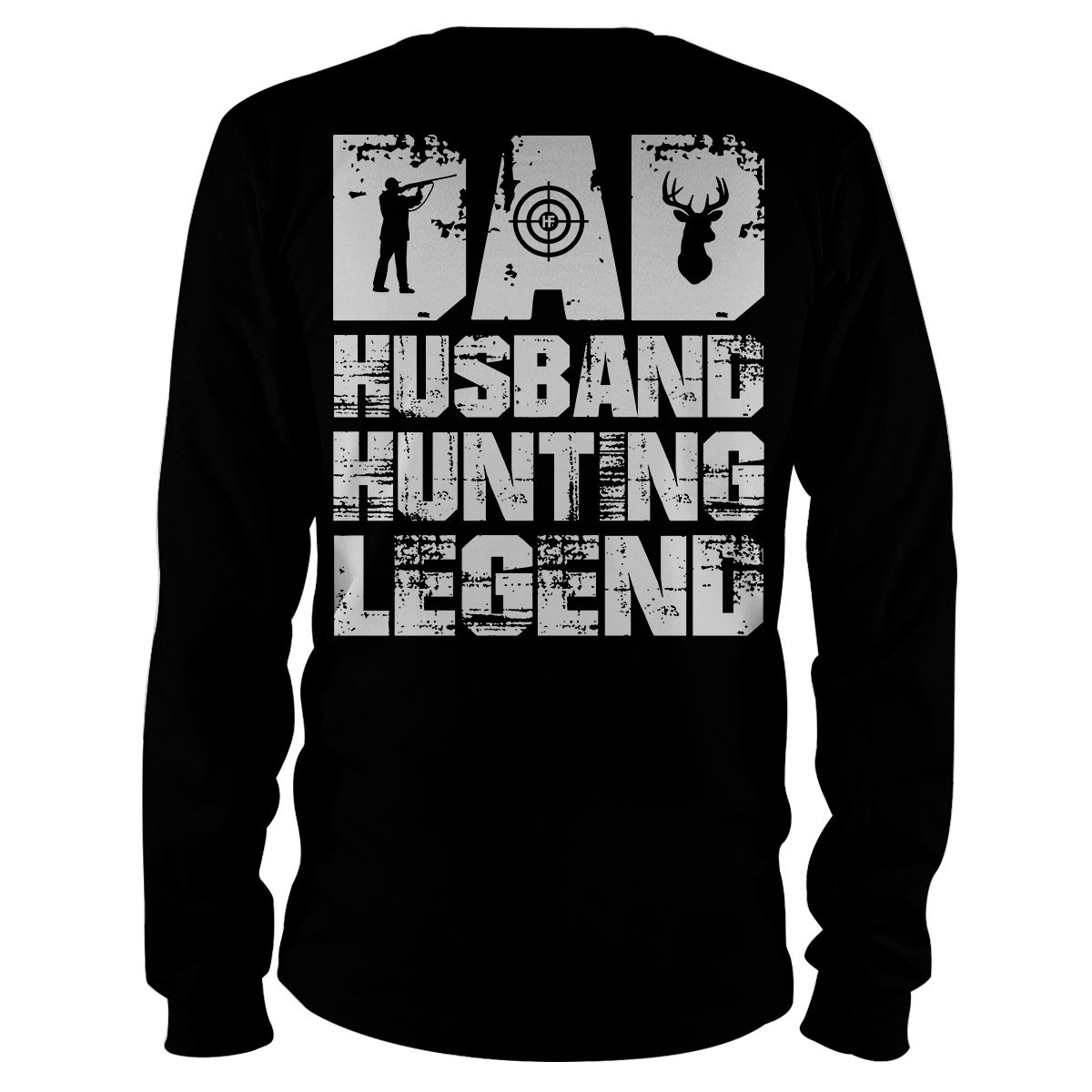 Dad Husband Hunting Legend Ez20 2801 Long Sleeve T-Shirt