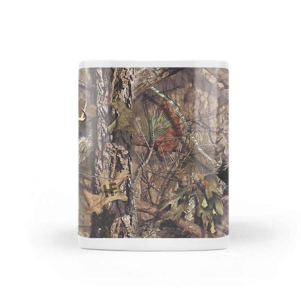 Camouflage Deer Hunting Ez26 0912 White Mug