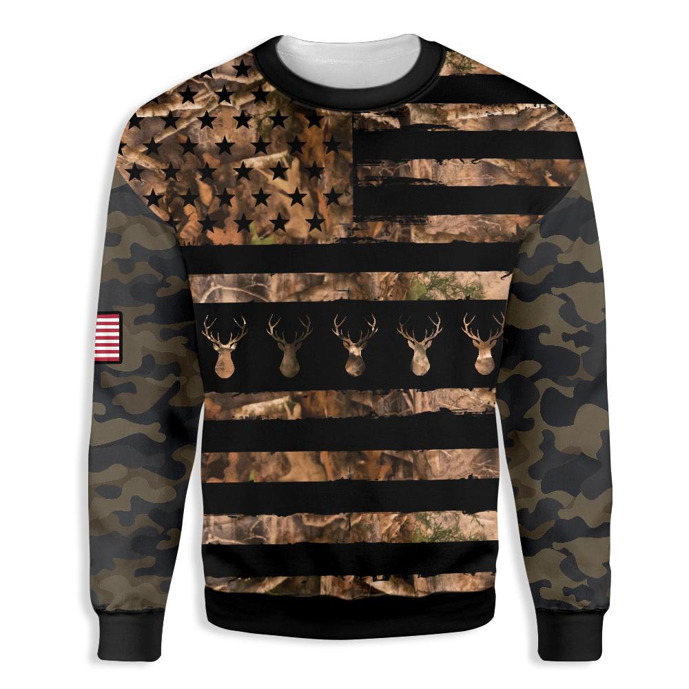 Camorican Hunting Ez26 1610 All Over Print Sweatshirt