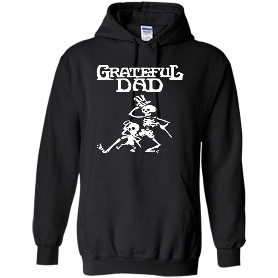 Grateful dad big and small – Gildan Heavy Blend Hoodie