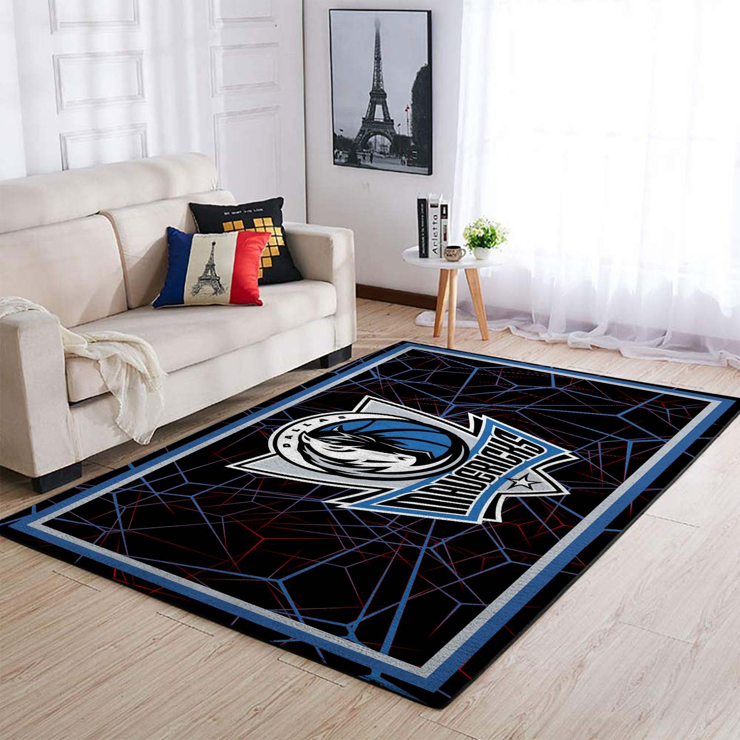 Dallas Mavericks Area Rugs Living Room Carpet SIC191206 Basketball Rugs Local Brands Floor Decor