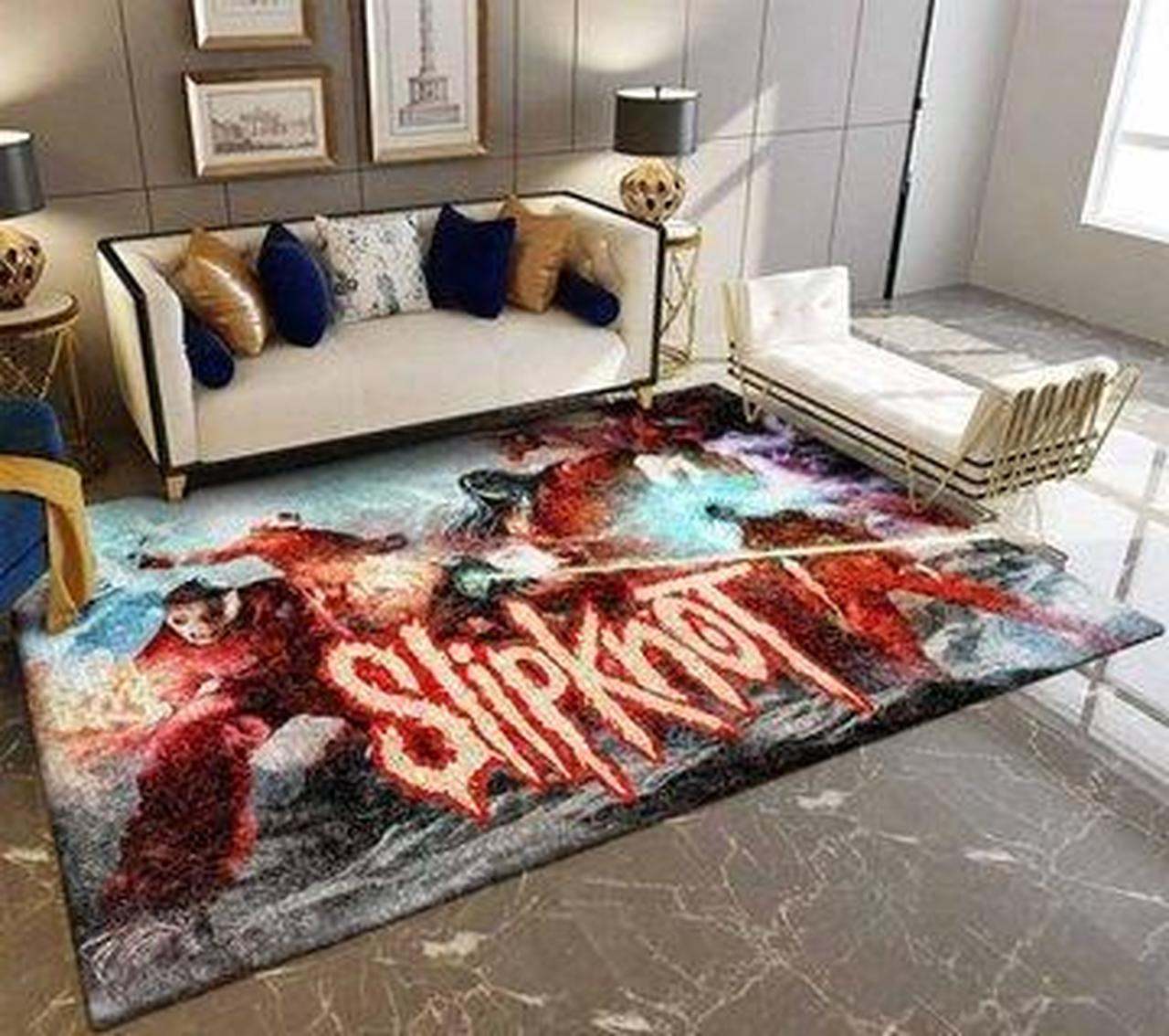 Slipknot Music Area Rugs Living Room Carpet FN251220 Local Brands Floor Decor