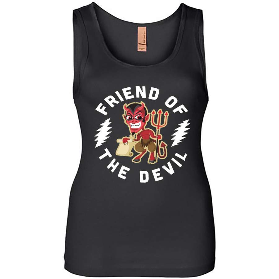 Grateful Dead Friend Of The Devil – Womens Jersey Tank