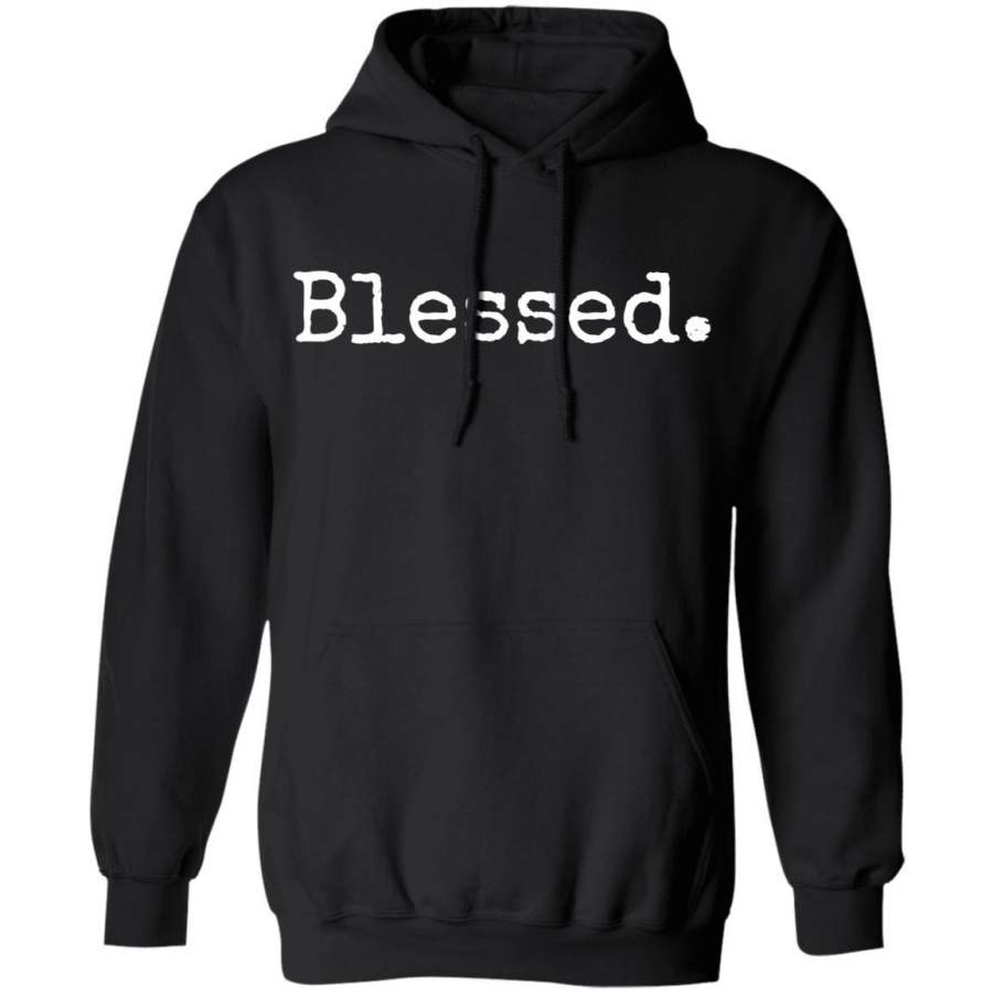 Christian Simple Blessed Inspirational Grateful Jesus Hoodie