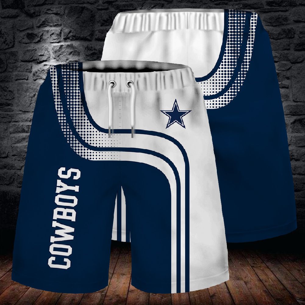 Dallas Cowboys 3D Digital Printing Fashion Sports Shorts