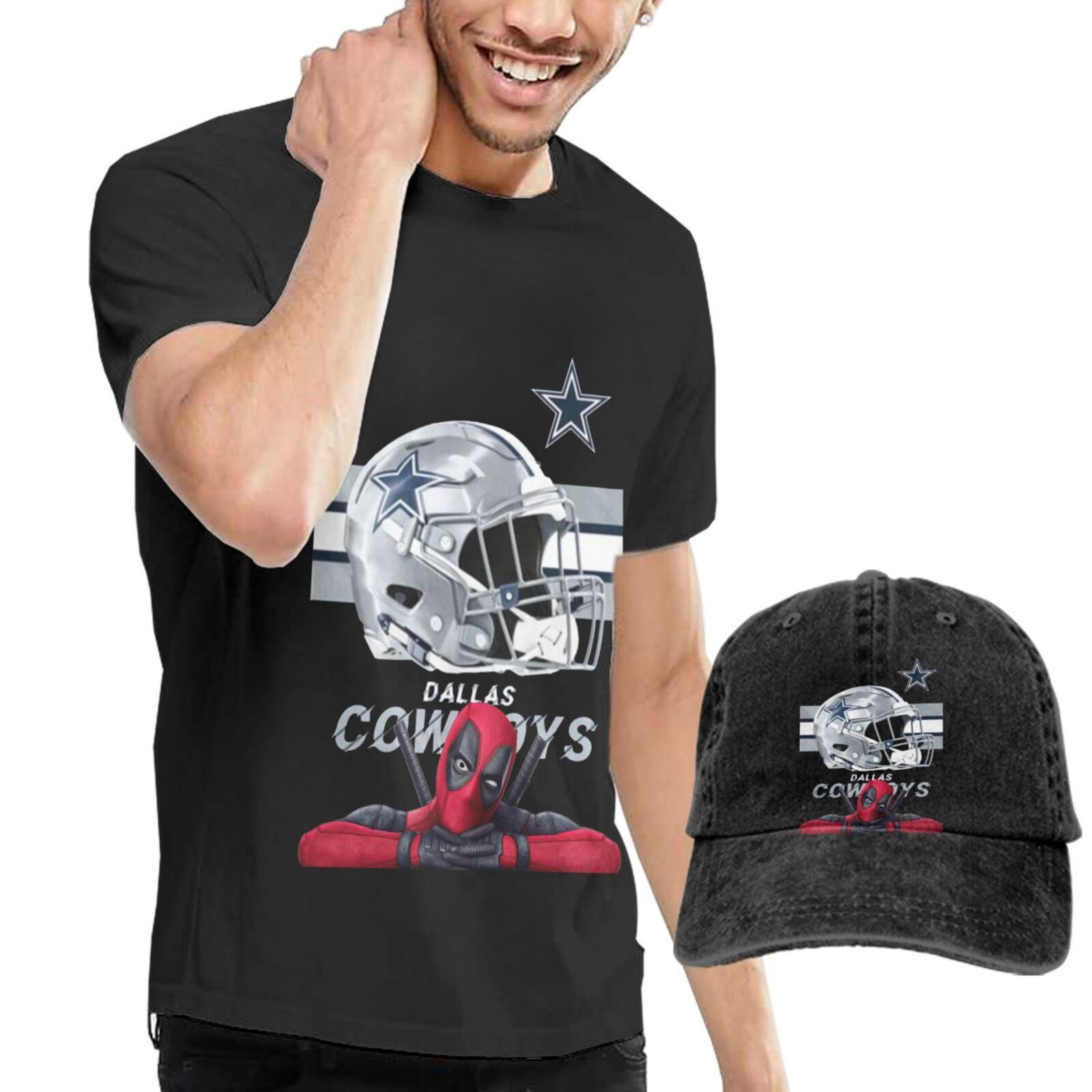 Dallas Cowboys Men’s t-shirt and hats