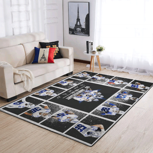 Dallas Cowboys Area Rugs 60th, Football Area Rugs Living Room Carpet Floor Home Decor