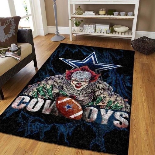 Dallas Cowboys Area Rugs Christmas Custom Logo Floor Rug Carpet Home Decor