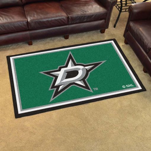 Dallas Stars Logo Custom Area Rug Carpet Full Sizes Home Living Rugs Carpet Decor