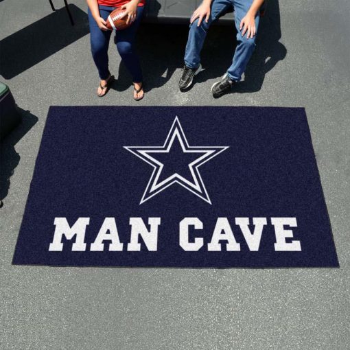 Dallas Cowboys Man Cave Ultimat Logo Custom Area Rug Carpet Full Sizes Home Living Rugs Carpet Decor