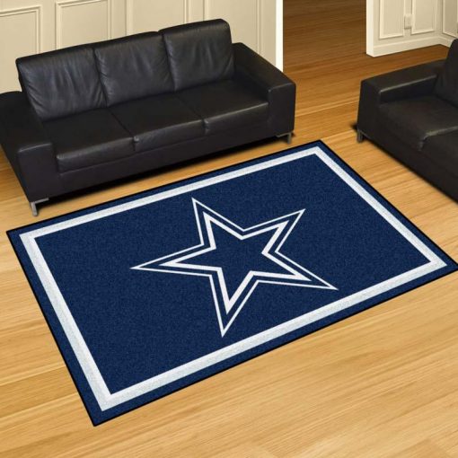 Dallas Cowboys Logo Custom Area Rug Carpet Full Sizes Home Living Rugs Carpet Decor