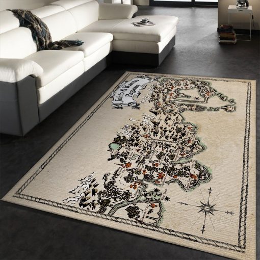 Christmas Gift Pokemon Map Rug All Over Print Logo Custom Area Rug Carpet Full Sizes Home Living Rug Carpet Decor